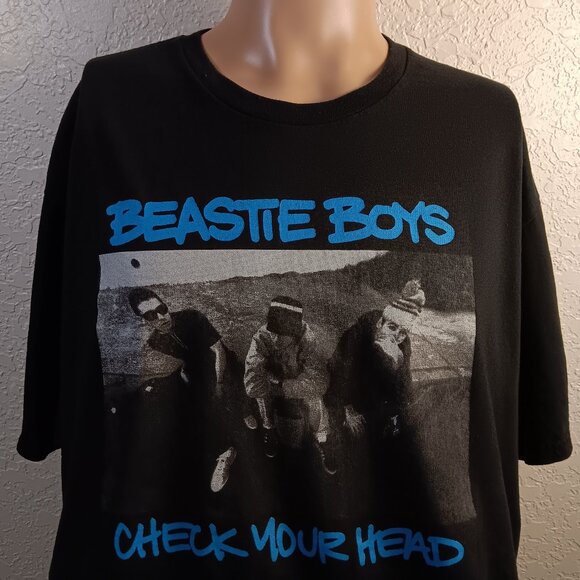 VINTAGE BEASTIE BOYS TEE SHIRT - XXL -BLACK - Picture 1 of 3